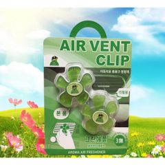 Kẹp Khử Mùi Ô Tô Air Vent Clip Hương Trái Cây Đỏ - Thiết Bị Tiện Ích Cho Khung Cảnh Thư Giãn Trong Xe