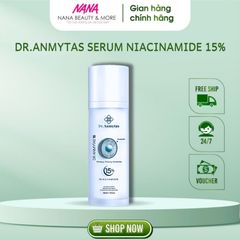 Serum Niacinamide 15% Dr.Anmytas - Làm Sáng Da, Thu Nhỏ Lỗ Chân Lông, Hỗ Trợ Sức Khỏe Da 30ml - Nana Shop