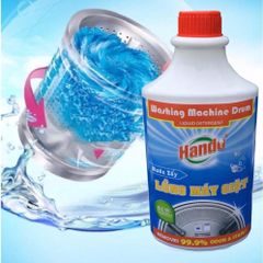 Nước Tẩy Vệ Sinh Lồng Máy Giặt Hando 800ml & Sáp Thả Bồn Cầu Khử Mùi Lavender - Diệt Khuẩn Hiệu Quả, Hàng Việt Nam