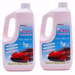 Bộ 2 Nước Rửa Ô Tô Xe Máy Auto Care - Tẩy Rửa Bề Mặt, Bảo Dưỡng Sơn, An Toàn Với Da Tay, Tiện Lợi và Hiệu Quả