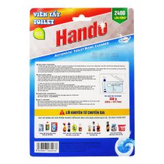 Viên Tẩy và Khử Mùi Bồn Cầu Hando TI326 - Bộ 6 Viên Tẩy Rửa Toilet Công Nghệ Sinh Học, Lưu Hương Dễ Chịu, Tiết Kiệm Chi Phí