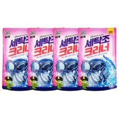Bộ 2 Gói Bột Tẩy Vệ Sinh Lồng Máy Giặt 450g Hàn Quốc Sandokkaebi - Giúp Loại Bỏ Cặn Bẩn và Khử Mùi Hôi Máy Giặt