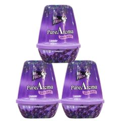 Bộ 3 Sáp Thơm Khử Mùi PureAroma Hàn Quốc - Hương Chanh, Hoa Hồng, Lavender 30 Ngày Duy Trì Độ Thơm Tự Nhiên