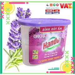 Bộ 3 Bình Hút Ẩm Khử Mùi Hando 450ml - Giải Pháp Chống Mốc, Giữ Đồ Khô Ráo, Hương Lavender Thơm Mát