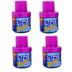 Bộ 4 Chai Tẩy Vệ Sinh Bồn Cầu Hương Ngàn Hoa - Sạch Vi Khuẩn, Khử Mùi Thông Minh, Tiết Kiệm Thời Gian Cho Gia Đình