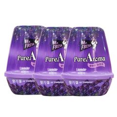 Bộ 3 Sáp Thơm Cao Cấp Mr.Fresh Hương Lavender - Khử Mùi, Lưu Hương Chất Lượng Cao Cho Nhà Cửa, An Toàn Cho Sức Khỏe