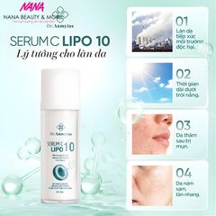 Tinh Chất Vitamin C Lipo 10 Dr.Anmytas - Serum Làm Sáng, Chống Oxy Hóa, Dưỡng Ẩm Da Nhạy Cảm - 30ml