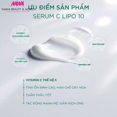 Tinh Chất Vitamin C Lipo 10 Dr.Anmytas - Serum Làm Sáng, Chống Oxy Hóa, Dưỡng Ẩm Da Nhạy Cảm - 30ml