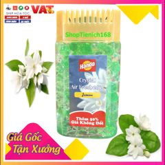 Bộ 4 Sáp Thơm Hando 150g - Khử Mùi Cao Cấp (Hương Rose, Nhài Xanh, Charming, Lan Tím) - Trang Trí Nhà Cửa An Toàn