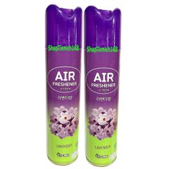 Bộ 2 Nước Hoa Xịt Phòng Sandokkaebi 370ML Hương Oải Hương - Khử Mùi, Làm Thơm Không Gian Sống, An Toàn Từ Thiên Nhiên