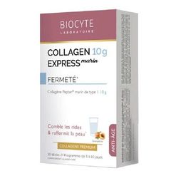 Bột Uống Collagen Làm Đẹp Da Collagen Express (Marin) - Biocyte Hộp 10 Gói - Dưỡng Da Căng Mướt, Tăng Độ Ẩm, Giảm Nếp Nhăn