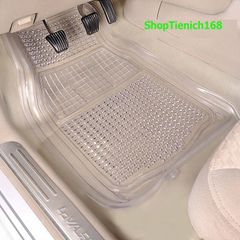 Thảm Lót Sàn Xe Hơi PVC Trong Suốt - Tiện Dụng Cho Ô Tô 4-5 Chỗ, Phong Cách Hiện Đại, Dễ Dàng Vệ Sinh