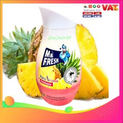 Sáp Thơm Phòng Khử Mùi Đuổi Muỗi Mr.Fresh 200gr - Hương Dứa Tự Nhiên, Kháng Khuẩn và Thư Giãn cho Gia Đình