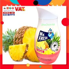 Sáp Thơm Đuổi Muỗi Mr.fresh Hương Dứa 200g - Khử Mùi, Thư Giãn, An Toàn Cho Gia Đình, Sản Phẩm Thiên Nhiên Hàn Quốc