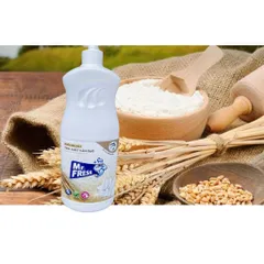 Nước Rửa Bát Đậm Đặc MR.FRESH Tinh Chất Cám Gạo 820ML - Diệt Khuẩn, Khử Mùi, Giữ Ẩm Da Tay - Sản Phẩm Tự Nhiên An Toàn