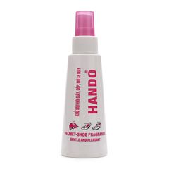 Bộ 3 Chai Xịt Khử Mùi Hôi Giày Dép và Mũ Bảo Hiểm Hando 120ml - Diệt Khuẩn, Khử Mùi Tức Thì, Dạng Xịt Tiện Lợi