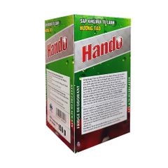 Sáp thơm khử mùi tủ lạnh Hando 160g - Hương Táo tự nhiên, khử mùi hiệu quả, sử dụng dễ dàng và an toàn trong 2 tháng.