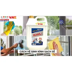 Nước Lau Kính HANDO 10L Chính Hãng - Chống Bám Bụi, Không Vệt, Hương Biển Tươi Mát Dùng Cho Khách Sạn, Nhà Hàng, Quán Cafe