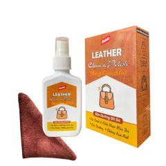 Chai Bảo Dưỡng Đánh Bóng Xóa Vết Xước Da Hando 120ml - Duy Trì Độ Bóng, Chống Nấm Mốc, Dễ Sử Dụng Cho Giày, Túi Xách, Áo Khoác