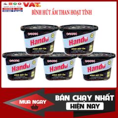 Bình Hút Ẩm Khử Mùi Nấm Mốc Than Hoạt Tính Hando 450ml - Giải Pháp Chống Ẩm Mốc Cho Tủ Đồ Và Không Gian Sống