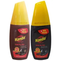 Xi Nước Đánh Giày Da HANDO 80ml - Phục Hồi Vết Xước, Bảo Vệ Chống Thấm, Sáng Bóng Thoải Mái Tại Nhà