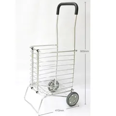 Xe Kéo Đi Chợ Có Giỏ Nhôm Flana - Dung Tích 35L, Chịu Tải 30kg, Thiết Kế Gọn Nhẹ, Dễ Dàng Vệ Sinh