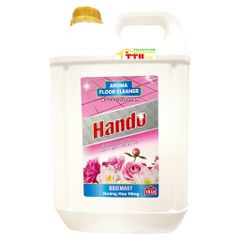 Nước thơm lau sàn Hando 10L Hương Quế - An toàn, diệt khuẩn, tạo không gian sạch sẽ cho nhà hàng, khách sạn, vệ sinh công nghiệp