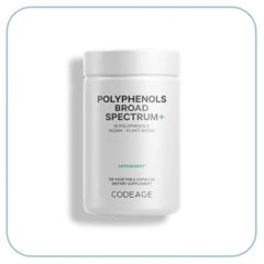 [Nhập khẩu] Viên chống nắng hỗ trợ sáng da CodeAge Polyphenols Broad Spectrum 120 viên