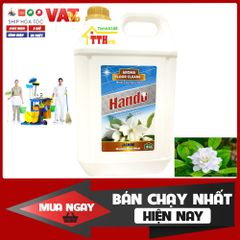 Nước thơm lau sàn Hando 10L Hương Lavender - An toàn sức khỏe, diệt khuẩn, làm sạch sàn hiệu quả cho gia đình và công nghiệp