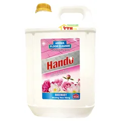 Nước Thơm Lau Sàn Hando 10L Hương Hồng - An Toàn, Diệt Khuẩn, Dùng Cho Nhà Hàng, Khách Sạn, Vệ Sinh Công Nghiệp
