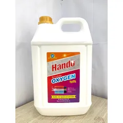 Nước tẩy trắng quần áo Oxygen 10L - Siêu tẩy chuyên dụng cho đồ len, đồ màu, giặt tay và máy tiện lợi, an toàn cho gia đình