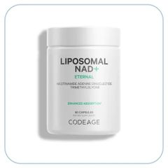 Viên Uống Codeage Liposomal NAD+ – Giải Pháp Trẻ Hóa Da và Tăng Cường Năng Lượng (Hộp 60 Viên)