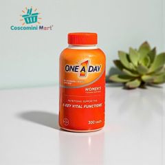 Vitamin Tổng Hợp One A Day Dành Cho Phụ Nữ < 50 Tuổi - Hỗ Trợ Sức Khỏe, Năng Lượng, Da Tóc Khỏe Đẹp - Chai 300 Viên Mỹ