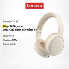 Tai Nghe Bluetooth 5.1 Lenovo Thinkplus TH30 - Giảm Tiếng Ồn, Độ Trễ Thấp, Âm Thanh 3D, Phù Hợp Gaming, Âm Nhạc, Có Mic