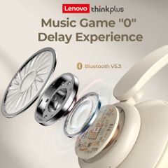 Tai Nghe Chụp Tai Bluetooth Không Dây Lenovo Thinkplus G70-A - Âm Thanh Nổi, Giảm Ồn, Thoải Mái, Chống Thấm Nước, Có Mic Cho Android, IOS, PC