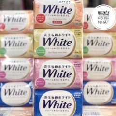 Xà Phòng Tắm Kao White Soap Nhật Bản - Sạch Da, Cung Cấp Độ Ẩm, Chiết Xuất Từ Thiên Nhiên, Hương Thơm Dễ Chịu, Bảo Vệ Da Khỏe Mạnh