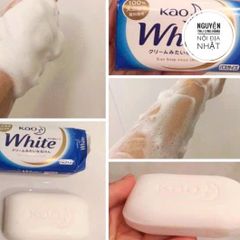 Xà Phòng Tắm Kao White Soap Nhật Bản - Sạch Da, Cung Cấp Độ Ẩm, Chiết Xuất Từ Thiên Nhiên, Hương Thơm Dễ Chịu, Bảo Vệ Da Khỏe Mạnh