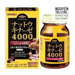 Viên Uống Nattokinase 4000FU Nhật Bản Hỗ Trợ Phòng Đột Quỵ Tai Biến - 60 Viên Chất Lượng Cao, Bảo Vệ Tim Mạch Tối Ưu