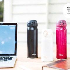 Bình giữ nhiệt Thermos 500ml Nhật Bản - Chất liệu thép không gỉ, giữ nóng/lạnh lên tới 12 giờ, thiết kế tiện dụng, phù hợp cho công việc và du lịch.