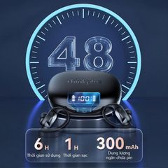 Tai Nghe Bluetooth Lenovo Thinkplus LP75 V5.3 - Tai Nghe Thể Thao Chống Nước HiFi Stereo Không Dây, Thời Gian Nghe 28 Giờ