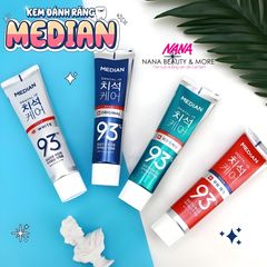 Kem Đánh Răng MEDIAN 120g - Dental IQ Tartar Protection, Làm Trắng Răng, Chăm Sóc Răng Miệng Chất Lượng Hàn Quốc
