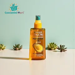 Dầu Dưỡng Tóc Garnier Fructis Triple Nutrition 150ml - Dưỡng ẩm, Giảm Frizz, Chống Nhiệt cho Tóc Khô Hư Tổn
