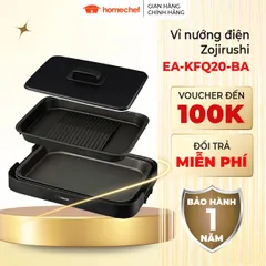 Vỉ nướng điện, bếp nướng điện đa năng Zojirushi EA-KFQ20-BA, bảo hành 1 năm | Hàng chính hãng