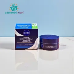  Kem dưỡng ẩm ban đêm NIVEA Hydrating Night Cream 24H Moisture + Regeneration  377512