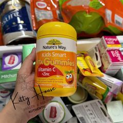 Kẹo gum Nature's Way Kids Smart Vita Gummies Vitamin C & Zin C lọ 120 viên