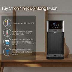 Bình Thủy Điện Nóng Lạnh Steiger STG-888 - Công Nghệ Đun Nóng Nhanh, 8 Nhiệt Độ, An Toàn Cho Trẻ Em, Tiết Kiệm Điện, Dễ Dàng Sử Dụng