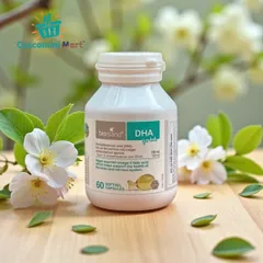 Viên uống bổ sung DHA Bio Island cho trẻ em - Hỗ trợ phát triển trí não và thị giác - 60 viên nang mềm nhập khẩu Úc