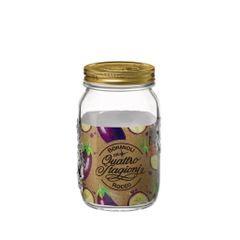 Hũ Thủy Tinh Quattro 1L Bormioli Rocco - Nắp Vặn Kín Hơi, Hũ Đựng Thực Phẩm Cao Cấp Ý, Thiết Kế Đẹp, Tiện Ích Bảo Quản Thức Ăn