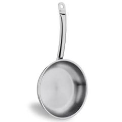 Chảo Inox Korkmaz Proline 24cm 1.8L - Dùng cho Bếp Từ, Chất Liệu 18/10 Cao Cấp, Bền Bỉ, Dễ Dàng Vệ Sinh - Made in Turkey