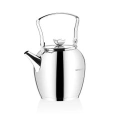 Bình trà inox 18/10 Korkmaz Butterfly 2.3L – Hàng chính hãng, sử dụng bếp từ, chất liệu cao cấp, tiện lợi và sang trọng, Made in Turkey